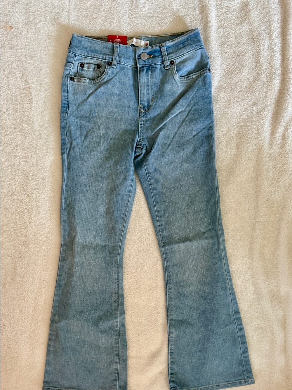 Girls Levi's Light Blue Flare Jeans